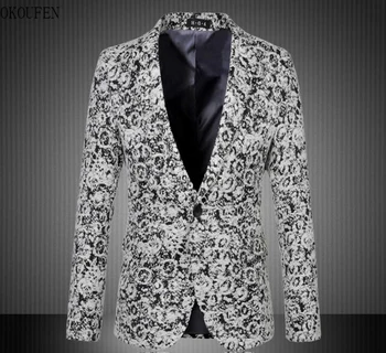 Mens cotton blazer new fashion Slim fit suit jacket plus single button Spring coat autumn winter outwear
Mens cotton blazer new fashion Slim fit suit jacket plus single button Spring coat autumn winter outwear