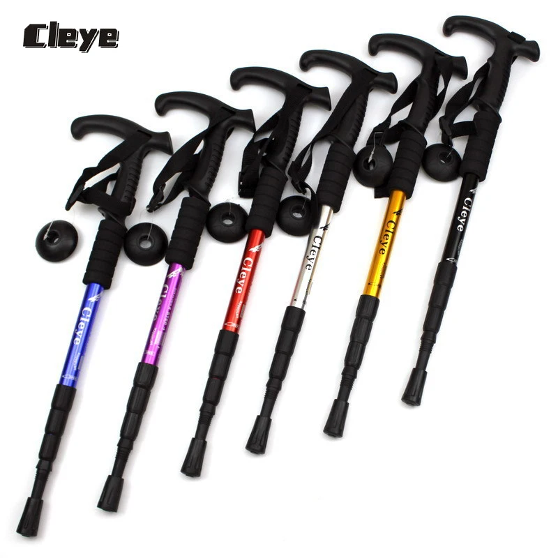 Cleye Best Mens Lightweight Trekking Pole 4 Sections T Handle Aluminum 50-110 Cm Alpenstock Walking Stick Hiking Treking Camp
Cleye Best Mens Lightweight Trekking Pole 4 Sections T Handle Aluminum 50-110 Cm Alpenstock Walking Stick Hiking Treking Camp