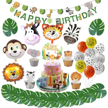 Jungle Animal Birthday Party Disposable Tableware Jungle Animal Paper Plates Cups Napkins Baby Shower Supplies Safari Decor
Jungle Animal Birthday Party Disposable Tableware Jungle Animal Paper Plates Cups Napkins Baby Shower Supplies Safari Decor