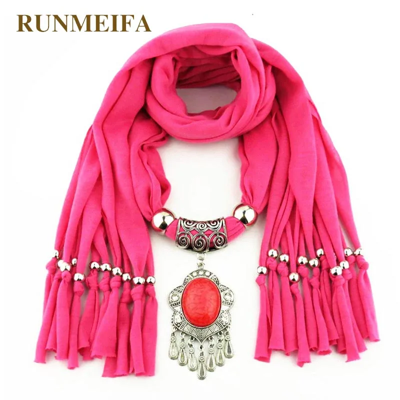 RUNMEIFA Trendy Pendant Necklaces Scarf Solid Color Circle Tassel Alloy Acrylic Pendant Scarf Accessories Scarf Free Shipping
RUNMEIFA Trendy Pendant Necklaces Scarf Solid Color Circle Tassel Alloy Acrylic Pendant Scarf Accessories Scarf Free Shipping