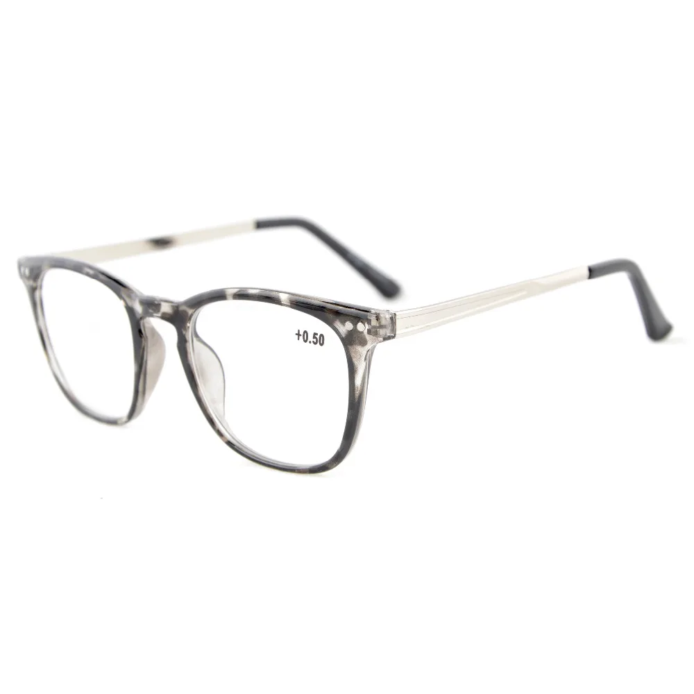 RJ003 Eyekepper Readers Retro Square Plastic Frame Metal Arms Reading Glasses+0.5/0.75/1.0/1.25/1.5/1.75/2/2.25/2.5/2.75/3/3.5/4
RJ003 Eyekepper Readers Retro Square Plastic Frame Metal Arms Reading Glasses+0.5/0.75/1.0/1.25/1.5/1.75/2/2.25/2.5/2.75/3/3.5/4