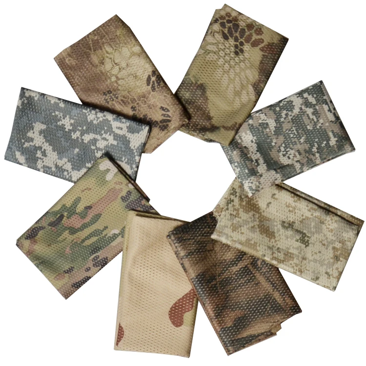 Outdoor Mesh Tactical Camo Scarf Sniper Veil Head-wrap Scarf For Airsoft, Paintball, Shooting, Hunting, Wargame
Outdoor Mesh Tactical Camo Scarf Sniper Veil Head-wrap Scarf For Airsoft, Paintball, Shooting, Hunting, Wargame
