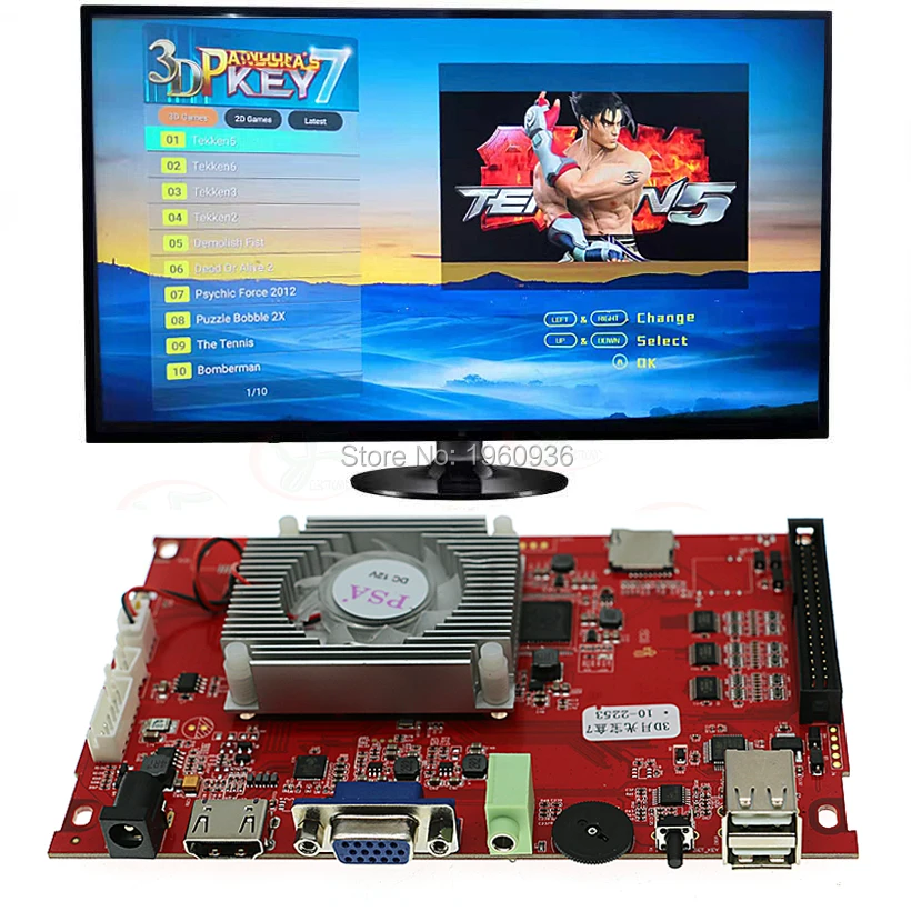 2263 in 1 Arcade Game PCB Classical Arcade Slot Board 3D PANDOR KEY Video family fighting games HDMI VGA out put
2263 in 1 Arcade Game PCB Classical Arcade Slot Board 3D PANDOR KEY Video family fighting games HDMI VGA out put