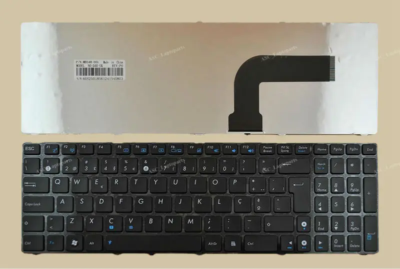 New PO Portuguese Teclado Keyboard For ASUS A53 A52J A52F A73 A73B A73E A73S A73T Laptop Glossy Frame Black
New PO Portuguese Teclado Keyboard For ASUS A53 A52J A52F A73 A73B A73E A73S A73T Laptop Glossy Frame Black