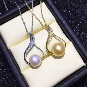 Nice Quality Pearl Pendant Mountings, Pendant Findings, Pendant Settings Jewelry Parts Fittings Wedding Jewellery Accessories
Nice Quality Pearl Pendant Mountings, Pendant Findings, Pendant Settings Jewelry Parts Fittings Wedding Jewellery Accessories