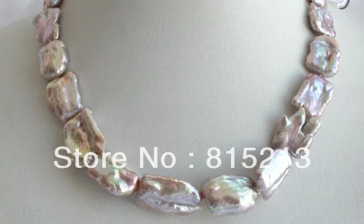 FREE SHIPPING>>>@@ > N245 stunning big 23mm baroque lavender keshi reborn freshwater pearl necklace
FREE SHIPPING>>>@@ > N245 stunning big 23mm baroque lavender keshi reborn freshwater pearl necklace