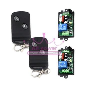High Quality AC 110V 220V 10A 1CH Receiver 2 Buttons Remote Control 200M 315MHz Remote Control Light Switch
High Quality AC 110V 220V 10A 1CH Receiver 2 Buttons Remote Control 200M 315MHz Remote Control Light Switch