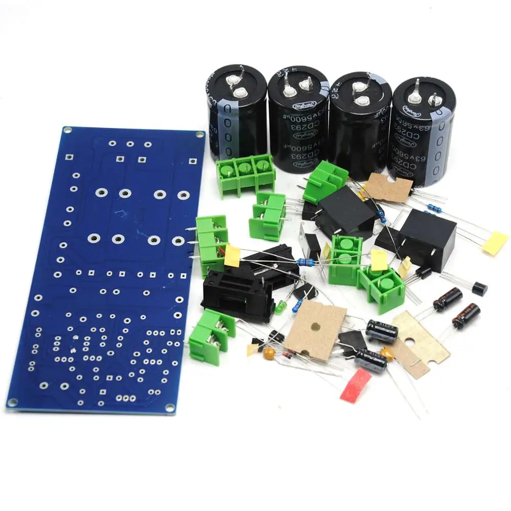 DIY Amp Rectification Filter Power Supply Board Kits With Speaker Protection / Status LED
DIY Amp Rectification Filter Power Supply Board Kits With Speaker Protection / Status LED