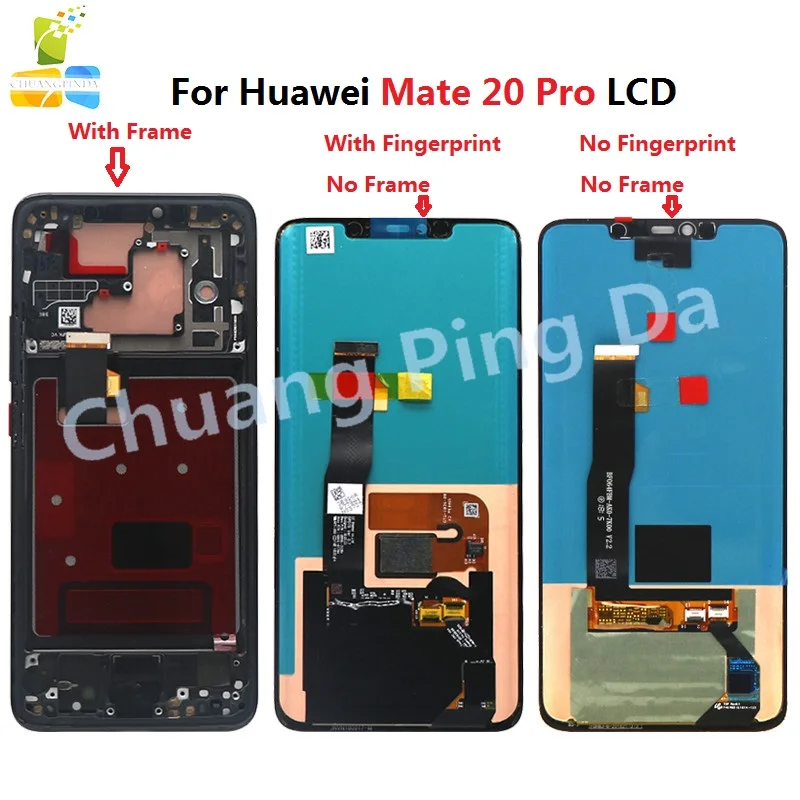 6.39 inch Original LCD For Huawei mate 20 Pro LCD Display Touch Screen Digitizer Assembly Replacement with fingerprint Frame
6.39 inch Original LCD For Huawei mate 20 Pro LCD Display Touch Screen Digitizer Assembly Replacement with fingerprint Frame