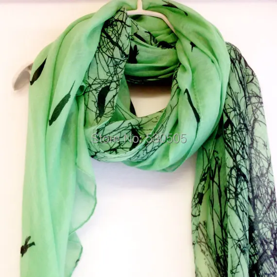 Sunset Birds Green scarf Summer Scarves Women spring Bird In Tree Printed Scarf Tree Animal Scarf free shipping
Sunset Birds Green scarf Summer Scarves Women spring Bird In Tree Printed Scarf Tree Animal Scarf free shipping
