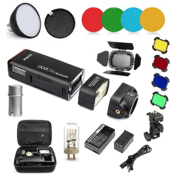 Godox AD200 200Ws 2.4G TTL Flash 1/8000 HSS Monolight for Nikon Canon Sony DSLR Camera Flashes
Godox AD200 200Ws 2.4G TTL Flash 1/8000 HSS Monolight for Nikon Canon Sony DSLR Camera Flashes