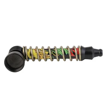 Spring Shape Smok Metal Pipes Multifunction Portable Creative Pendant Smoking Pipe Key Chain Herb Tobacco Pipe Gift Grinder
Spring Shape Smok Metal Pipes Multifunction Portable Creative Pendant Smoking Pipe Key Chain Herb Tobacco Pipe Gift Grinder