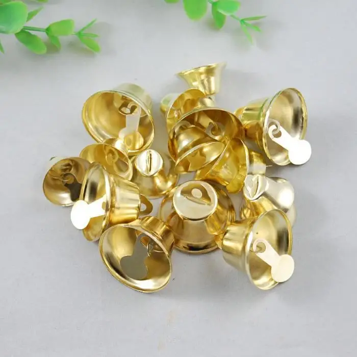 10Pcs/set Gold 10-50mm Christmas Tree Ornaments bells For Home Wedding Party DIY Handmade Campanula Accessories free shipping
10Pcs/set Gold 10-50mm Christmas Tree Ornaments bells For Home Wedding Party DIY Handmade Campanula Accessories free shipping