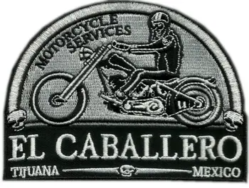 4.5" EL CABALLERO DE LA MUERTE MOTORCYCLE SERVICE TIJUANA MEXICO ROCKABILLY HOT ROD MC Embroidered Biker Jacket Vest Patch
4.5" EL CABALLERO DE LA MUERTE MOTORCYCLE SERVICE TIJUANA MEXICO ROCKABILLY HOT ROD MC Embroidered Biker Jacket Vest Patch