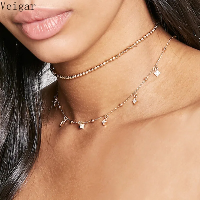 2pcs/Set Beaded Choker Necklace Rhinestone Tassel Necklaces for Women 2018 Fashion Jewelry Lady Necklace Kettingen Voor Vrouwen
2pcs/Set Beaded Choker Necklace Rhinestone Tassel Necklaces for Women 2018 Fashion Jewelry Lady Necklace Kettingen Voor Vrouwen