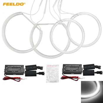 FEELDO 4pcs/Set Special Car CCFL Halo Rings Angel Eyes Light For Chevrolet Aveo 2012 Headlight DRL White #FD-1251
FEELDO 4pcs/Set Special Car CCFL Halo Rings Angel Eyes Light For Chevrolet Aveo 2012 Headlight DRL White #FD-1251