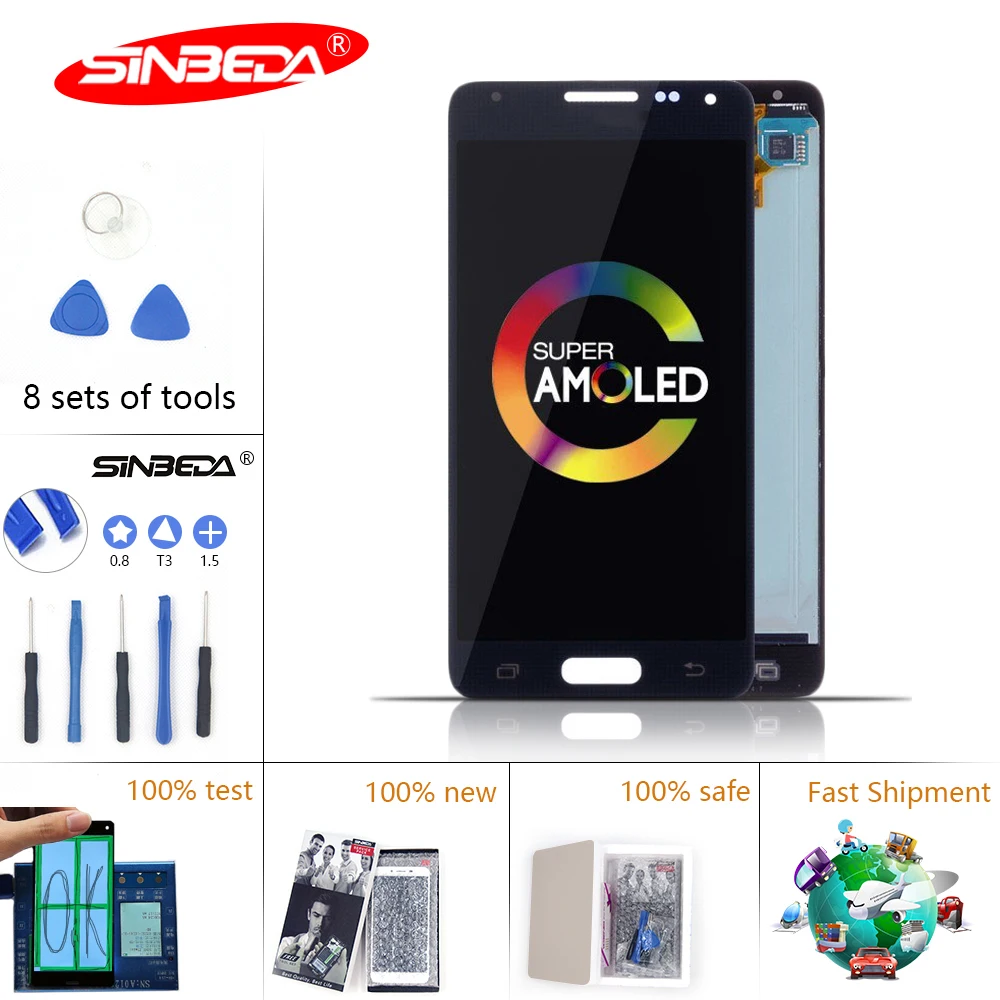 4.7"Sinbeda Super AMOLED LCDs For Samsung Alpha LCD Touch Screen Digitizer Assembly for Note 4 Mini LCD G850 G850F G850M G850K
4.7"Sinbeda Super AMOLED LCDs For Samsung Alpha LCD Touch Screen Digitizer Assembly for Note 4 Mini LCD G850 G850F G850M G850K