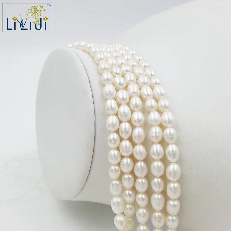 Natural White Color Freshwater Pearl Beads Rice Shape Loose Beads about 5-6mm for DIY Jewelry Making about 36cm
Natural White Color Freshwater Pearl Beads Rice Shape Loose Beads about 5-6mm for DIY Jewelry Making about 36cm