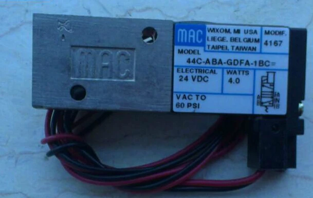 New and original America solenoid valve 44C-ABA-GDFA-1BC