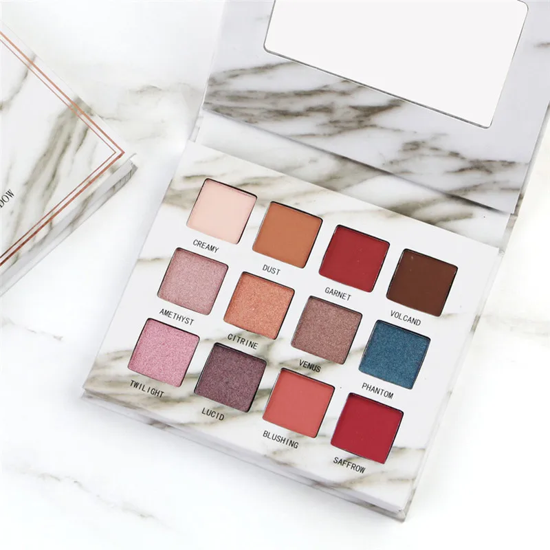 12 Color Luxury Eyeshadow Shimmer Glitter Eye Shadow Powder Matt Beauty Creations Cosmetic Makeup paletas de sombras nuevas 2019
12 Color Luxury Eyeshadow Shimmer Glitter Eye Shadow Powder Matt Beauty Creations Cosmetic Makeup paletas de sombras nuevas 2019