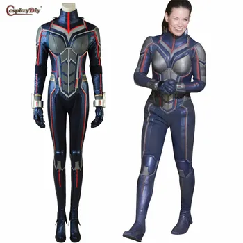 Ant-Man and the Wasp Trailer 2 Wasp Hope Van Dyne Cosplay Women Girls Fancy Dress Costume Jumpsuit Shoes Gloves Halloween Outfit
Ant-Man and the Wasp Trailer 2 Wasp Hope Van Dyne Cosplay Women Girls Fancy Dress Costume Jumpsuit Shoes Gloves Halloween Outfit