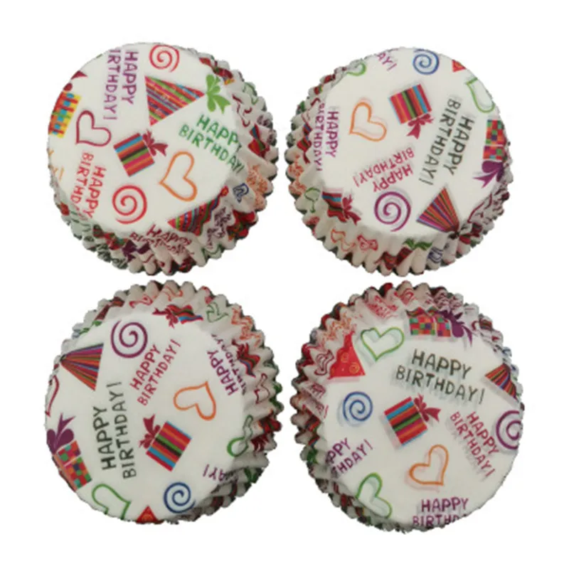 100 Pcs Happy Birthday Muffin Cupcake Paper Cup Greaseproof Oven Pastry Baking Cup Tray Cupcake Liner Muffin Cases For Wedding
100 Pcs Happy Birthday Muffin Cupcake Paper Cup Greaseproof Oven Pastry Baking Cup Tray Cupcake Liner Muffin Cases For Wedding