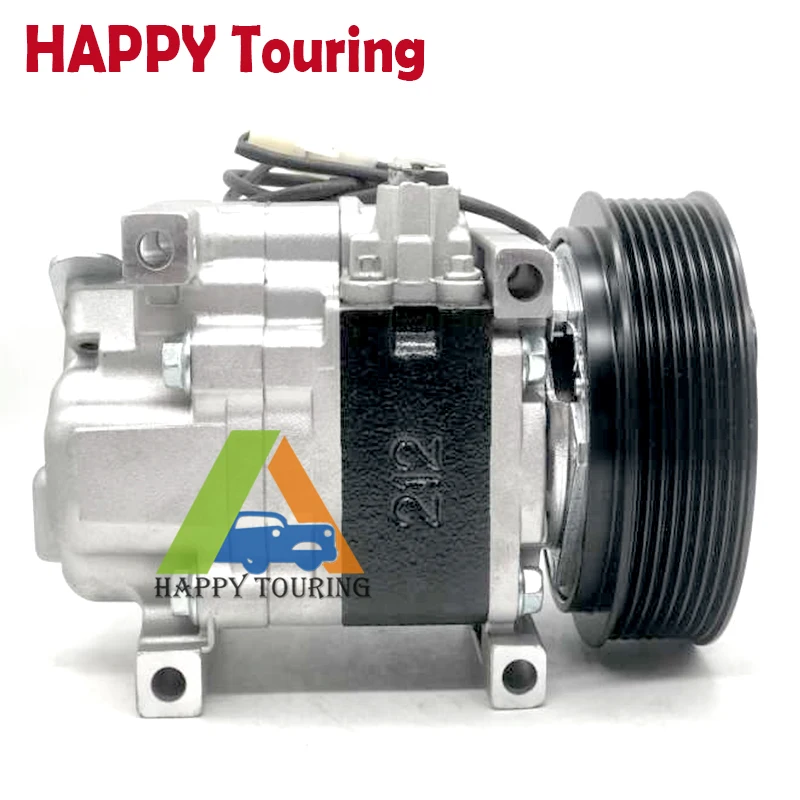 10 For Mazda 65 compressor GDB161450 GAM6-61-K00 GAM661K00 H12A1AQ4HE H12A0CA4JE H12A1AE4DC GJ6F61K00A GJ6F-61-K00A