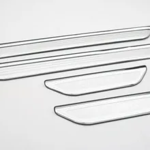 Chrome Door Sill Scuff Plates for Hyundai Sonata i45