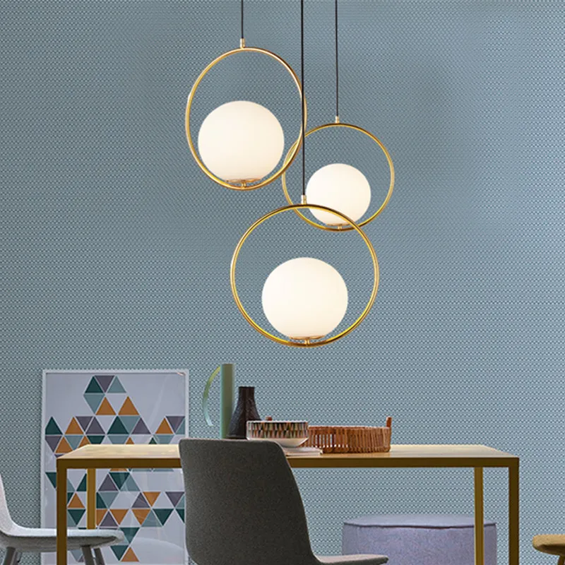 Modern style living room bedroom minimalist restaurant pendant light Nordic clothing decoration glass ball pendant lamp
Modern style living room bedroom minimalist restaurant pendant light Nordic clothing decoration glass ball pendant lamp