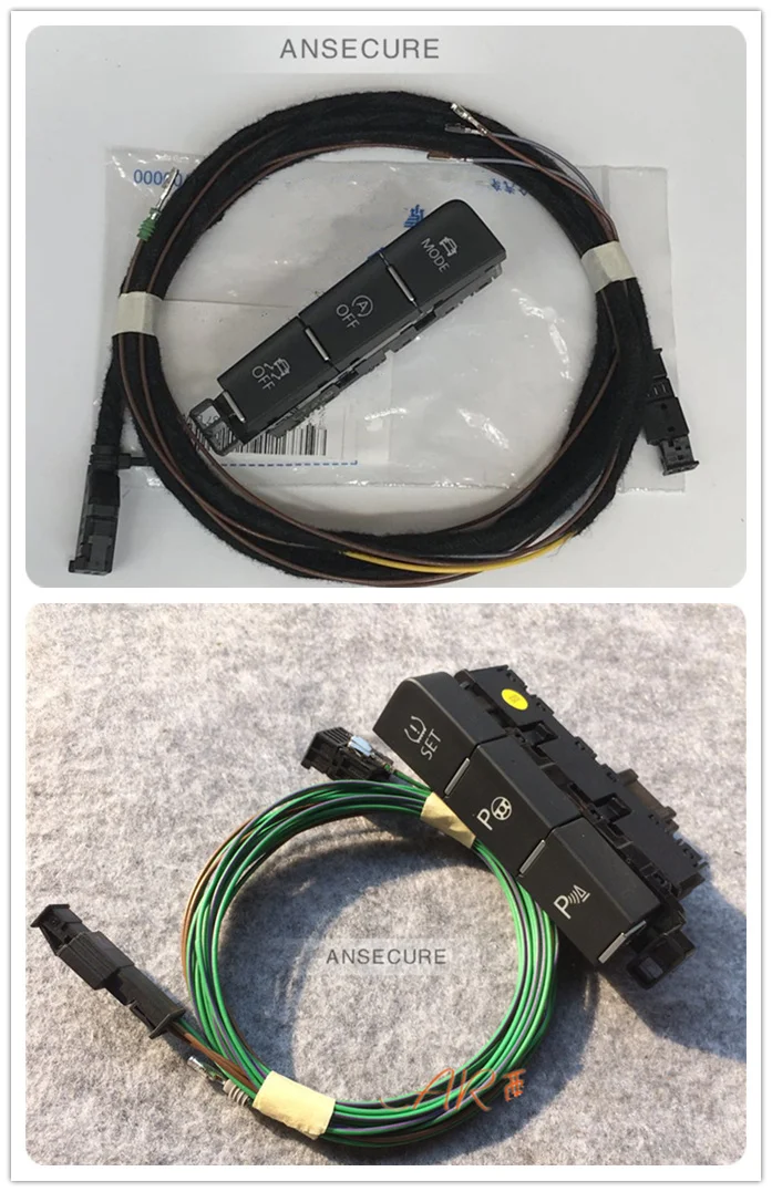 Car ESP OFF Mode Driving Pattern Reversing radar Parking Assist Tire Pressure Monitoring Switch Button+Cable For VW Golf 7 MK7
Car ESP OFF Mode Driving Pattern Reversing radar Parking Assist Tire Pressure Monitoring Switch Button+Cable For VW Golf 7 MK7