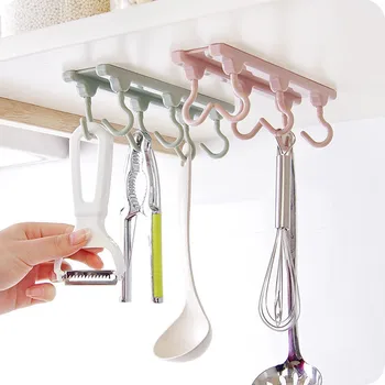 Kitchen Gadgets Cupboard 6 Hook Home Organizer Pantry Chest Tools Towels Wardrobe Clothes Storage Shelf Rack Holder Color Random
Kitchen Gadgets Cupboard 6 Hook Home Organizer Pantry Chest Tools Towels Wardrobe Clothes Storage Shelf Rack Holder Color Random