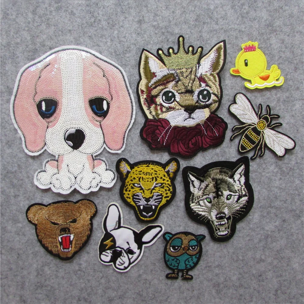 Brand new Animal Patch Iron On Kid Cheap Embroidered Cute Cartoon Patches For Clothes Sticker Jacket DIY Badges Applique
Brand new Animal Patch Iron On Kid Cheap Embroidered Cute Cartoon Patches For Clothes Sticker Jacket DIY Badges Applique