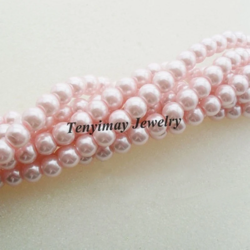 Wholesale 5 Strands 85cm/Strand Light Pink Glass Imitation Pearl Beads Free Shipping
Wholesale 5 Strands 85cm/Strand Light Pink Glass Imitation Pearl Beads Free Shipping