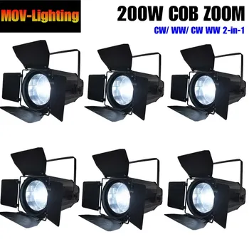 6pcs/lot WW CW 200W ZOOM led Par Can COB LED Stage Uplight Light 
6pcs/lot WW CW 200W ZOOM led Par Can COB LED Stage Uplight Light