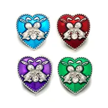 Rabbit w408 3D 18mm 20mm rhinestone metal snap button for Bracelet Necklace Interchangeable Jewelry Women accessorie findings
Rabbit w408 3D 18mm 20mm rhinestone metal snap button for Bracelet Necklace Interchangeable Jewelry Women accessorie findings