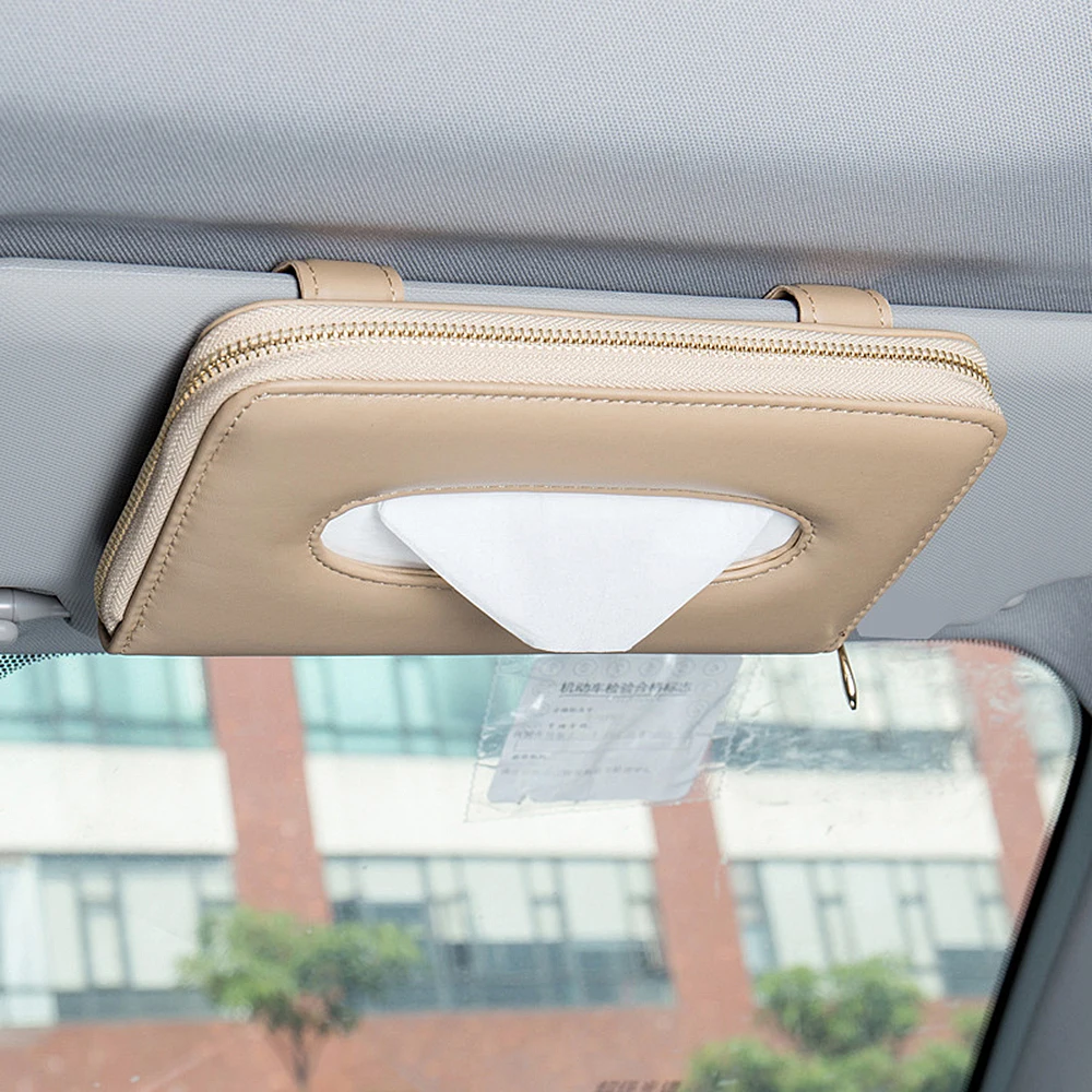 Car Sun Visor Tissue Box PU Leather Auto Accessories Holder Paper Napkin Clip 4 Color
Car Sun Visor Tissue Box PU Leather Auto Accessories Holder Paper Napkin Clip 4 Color
