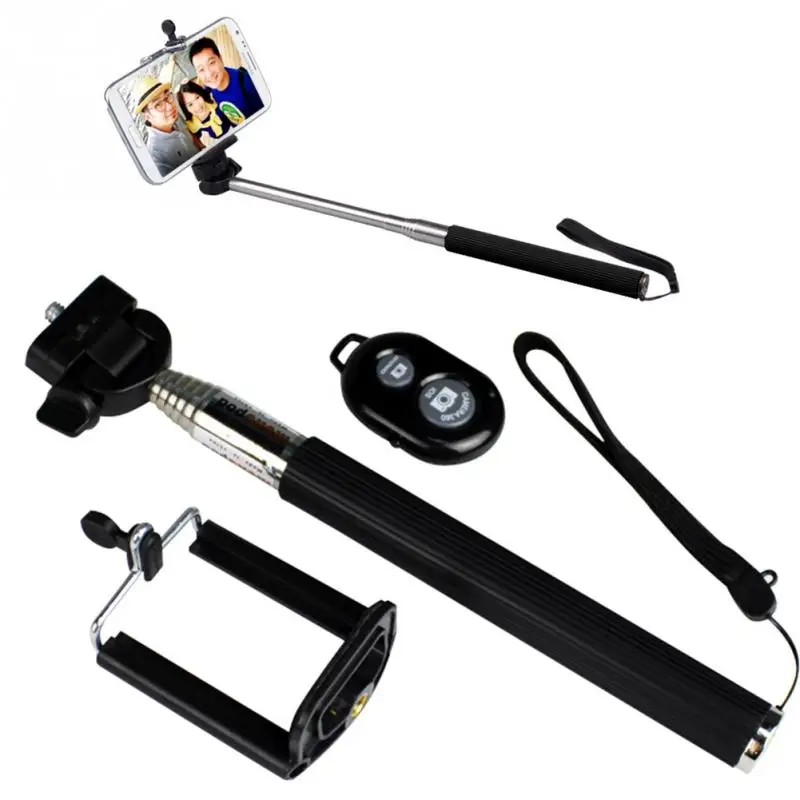 Universal Mobile Phone Auto Selfie Stick Monopod+Clip Holder+Bluetooth Remote Controller Set For iPhone Android Mobile Phones
Universal Mobile Phone Auto Selfie Stick Monopod+Clip Holder+Bluetooth Remote Controller Set For iPhone Android Mobile Phones