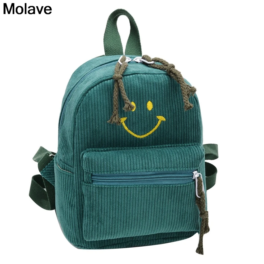 MOLAVE Backpack Smiley Parent-Child Backpack Children Bag Fashion Cute School Bags Corduroy Unisex Back Pack For Children47DEC30
MOLAVE Backpack Smiley Parent-Child Backpack Children Bag Fashion Cute School Bags Corduroy Unisex Back Pack For Children47DEC30