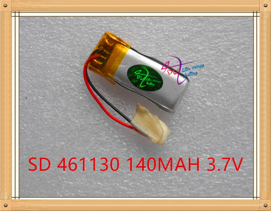 L degree of energy 3.7V polymer lithium battery 461130 451230 MP3 MP4 140MAH Bluetooth headset small toy sound 501230
L degree of energy 3.7V polymer lithium battery 461130 451230 MP3 MP4 140MAH Bluetooth headset small toy sound 501230