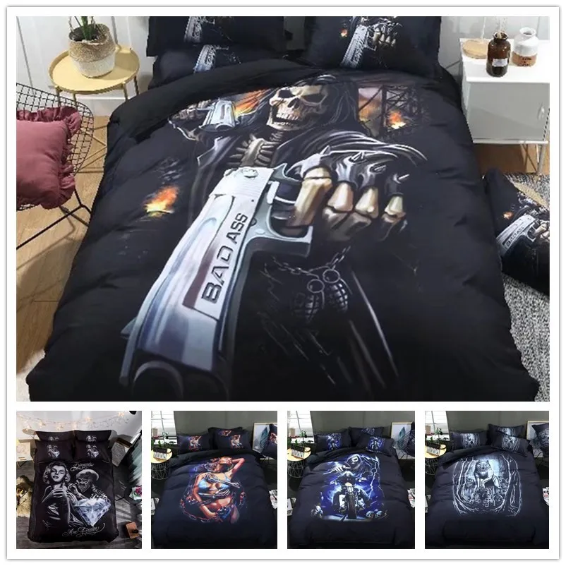 Bed optimizer Halloween dark angels duvet cover set king queen single size bed linen set
Bed optimizer Halloween dark angels duvet cover set king queen single size bed linen set