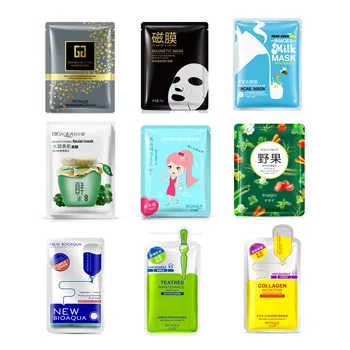 

BIOAQUA Hyaluronic Acid Collagen Nutrition Moisturizing Mask Oil Control Anti-Acne Hydrating Nourishing Face Mask Skin Care