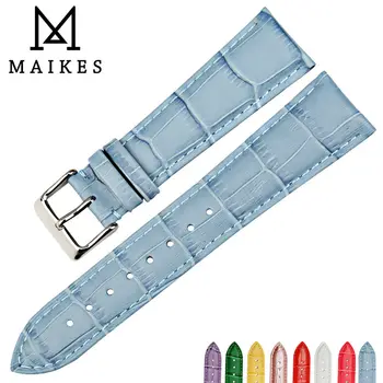 MAIKES New watch accessories wristband watch bands cow leather watch strap fashion blue watchband for dw daniel wellington
MAIKES New watch accessories wristband watch bands cow leather watch strap fashion blue watchband for dw daniel wellington