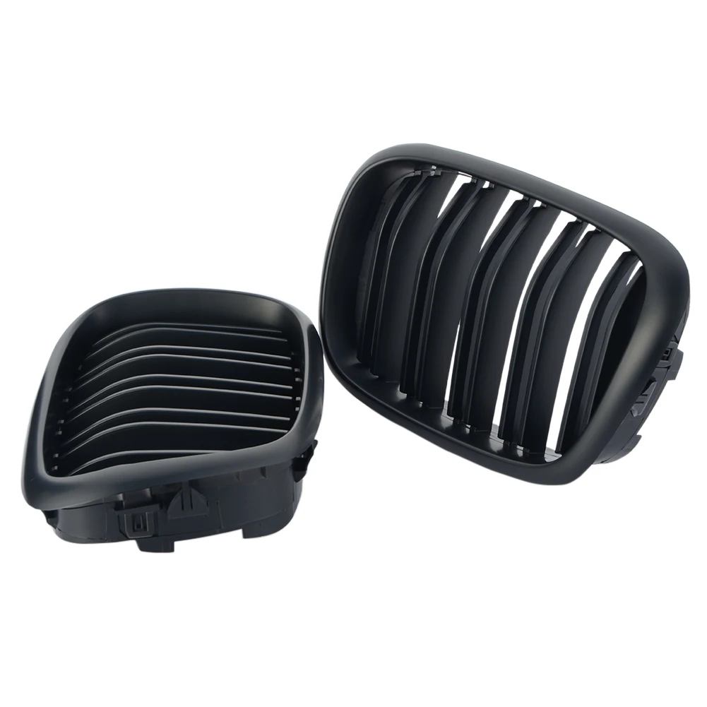 1 Pair Racing Grille For BMW E39 5 Series Gloss Black 1999-2003 Car Styling Grill M5 Style Kidney Double Slat Grille
1 Pair Racing Grille For BMW E39 5 Series Gloss Black 1999-2003 Car Styling Grill M5 Style Kidney Double Slat Grille