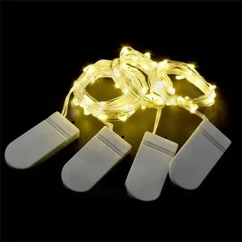 LED Copper Silver Wire String Lights Fairy Garland For New Year Christmas Home Wedding Decoration Battery Operated 2M 1M
LED Copper Silver Wire String Lights Fairy Garland For New Year Christmas Home Wedding Decoration Battery Operated 2M 1M