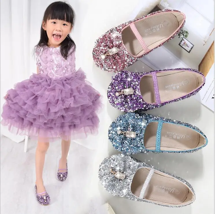 Princess Kids Leather Shoes For Girls Flower Casual Glitter Children Girls Shoes Butterfly Knot Blue Pink Silver
Princess Kids Leather Shoes For Girls Flower Casual Glitter Children Girls Shoes Butterfly Knot Blue Pink Silver