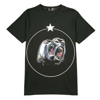 DUYOU Men Women new short sleeve t shirt men brand clothing casual monkey printed tshirt 100% cotton soft t-shirts male DY28877
DUYOU Men Women new short sleeve t shirt men brand clothing casual monkey printed tshirt 100% cotton soft t-shirts male DY28877