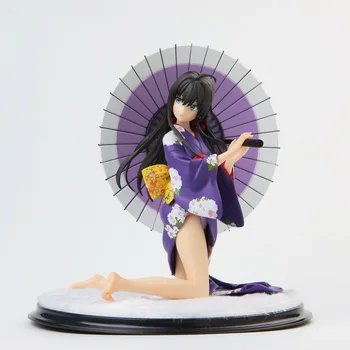 New Anime My youth love story Action Figure Lovely Girl with Purple kimono PVC Adult figure Collection Model toy Decoration Doll
New Anime My youth love story Action Figure Lovely Girl with Purple kimono PVC Adult figure Collection Model toy Decoration Doll