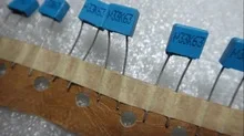 0.33uf / 63v (330nf 334) The new film capacitors feet oxidation | Электроника