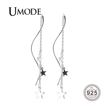 UMODE Real Star Earrings Sterling Silver 925 Wedding Drop Earrings For Women S925 Simple Fine Jewelry Luxury Brand ULE0562
UMODE Real Star Earrings Sterling Silver 925 Wedding Drop Earrings For Women S925 Simple Fine Jewelry Luxury Brand ULE0562
