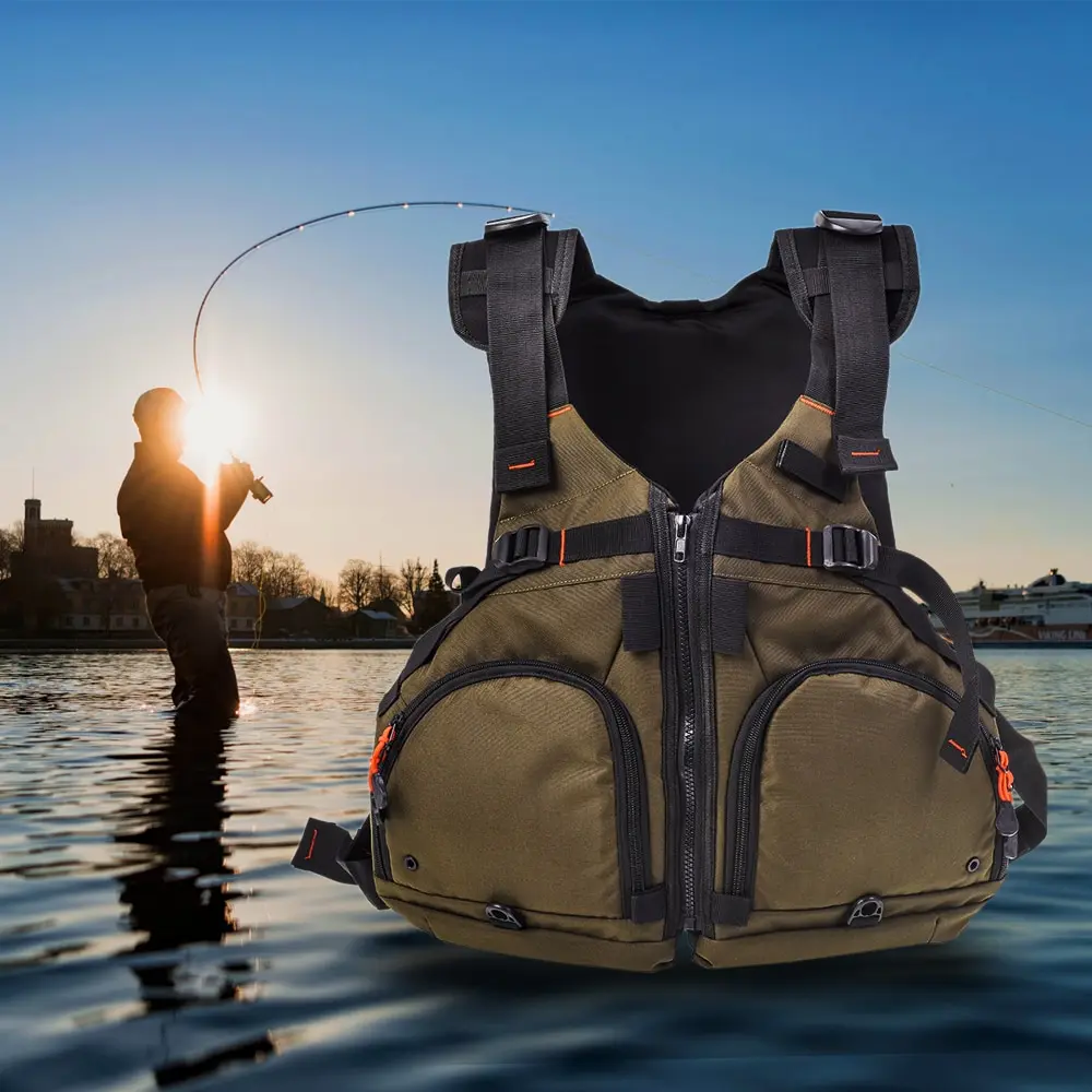 Outdoor Sport Fishing Life Vest Fishing Jacket Breathable Kayaking Fishing Sport Life Vest Swimming Life Jacket Safety Waistcoat
Outdoor Sport Fishing Life Vest Fishing Jacket Breathable Kayaking Fishing Sport Life Vest Swimming Life Jacket Safety Waistcoat